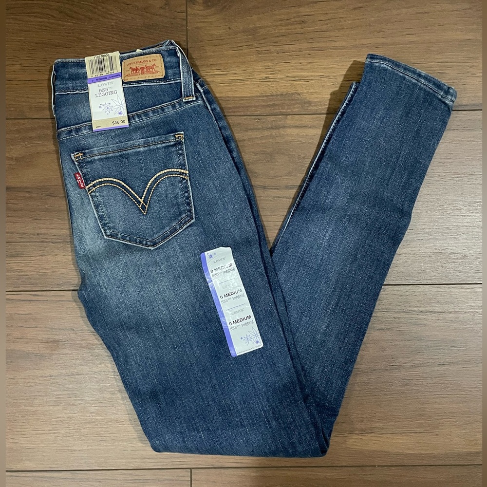 Levi's Blue Skinny Jeans Classic Style